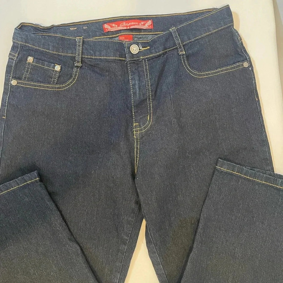Cos Blue Jeans Capris Size 10 - Picture 3 of 6